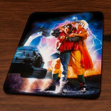Back To The Future II mousepad mouse mat pad Michael J Fox Christopher Lloyd