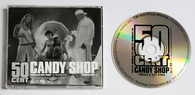 50 CENT Candy Shop CD Single 2004 Shady/Aftermath 4-Track PROMO OOP