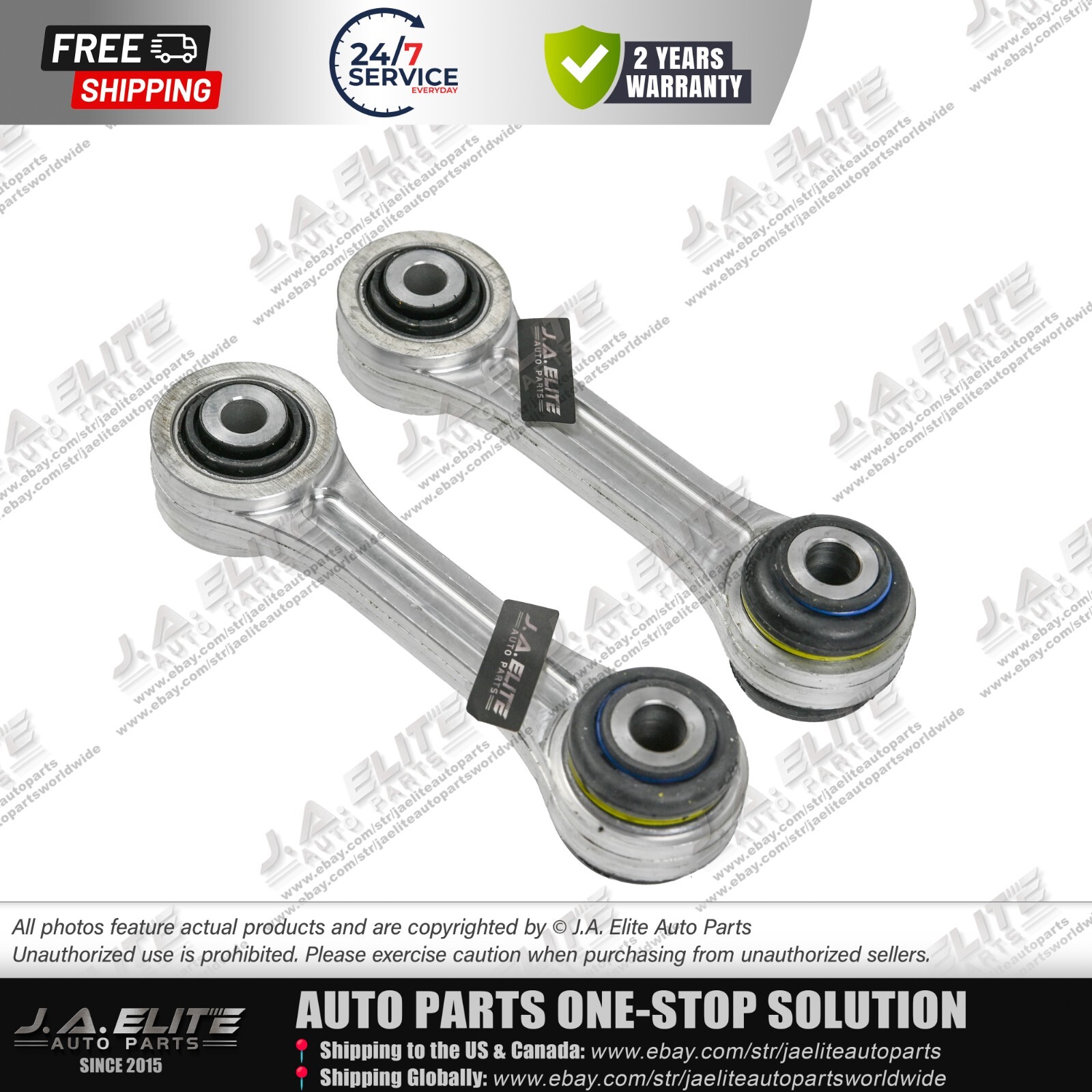 2pcs Rear Rotation Link fit Ferrari 458 488 California F12 FF GTC4 Lusso, 259688