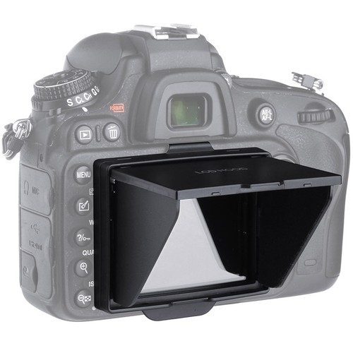 Housse de protection d'écran LCD pare-soleil pop-up pour appareil photo reflex numérique Nikon D600 D610 - Photo 2 sur 6