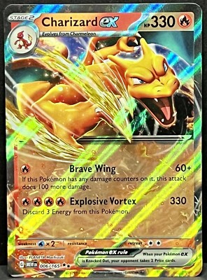 Pokémon 151 Scarlet & Violet Charizard EX 006/165 English TCG | eBay