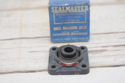 Seal Master SF 14 Bearing  7/8''  4 Bolt  USA Stephens Abramson