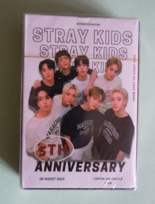 Fotokarten STRAY KIDS 5TH ANNIVERSARY - 55 Stück Lomo Card