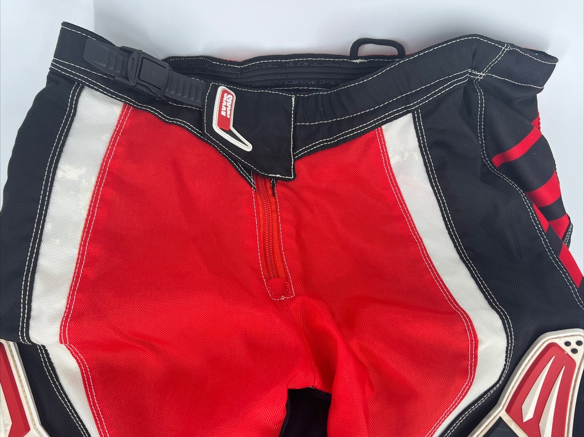 MSR AXXIS Racing Pants, Motocross, Off road, Men's 32 Waist, Red