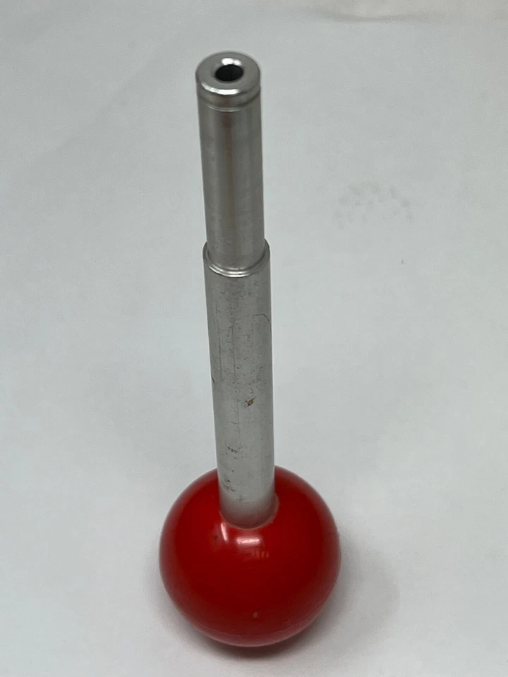 NOS WICO COMMAND CONTROL RED BALL JOYSTICK KNOB and SHAFT - Image 2 of 3