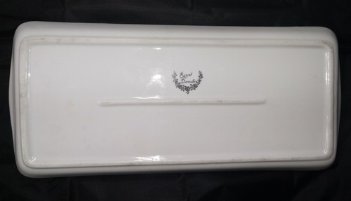 Blue Danube Flower Rectangular Service Platter - Picture 4 of 4