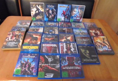 1x 30 MARVEL Disney DC BLU-RAY + DVD Filme Film Fantasy SAMMLUNG Nr.2 AUFLÖSUNG 