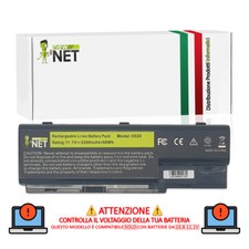 Batteria per Acer ASPIRE 6530G 8920G-834G32Bn 10,8-11,1V 5200MaH 0844