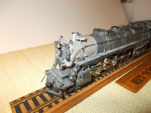 EARLY 60's TENSHODO BRASS 4-8-4 CLASS S-2 NORTHERN w/VANDY TENDER, GN RR, NICE - Picture 21 of 24