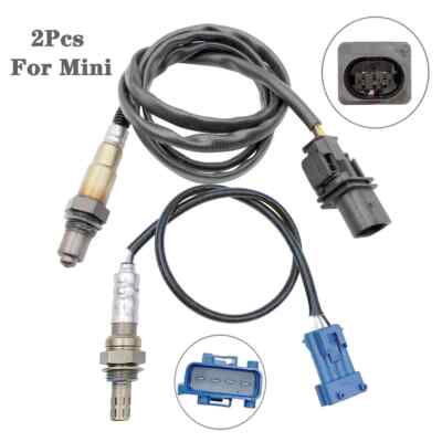 2x Upstream + Downstream Oxygen O2 Sensor for 2007 - 2012 Mini Cooper 1.6L L4-