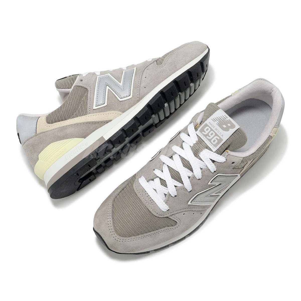 NEW BALANCE U996GR MADE IN USA 6 D Ⅱ New Balance 996 Core NB Made in USA Grey Silver Men Unisex
