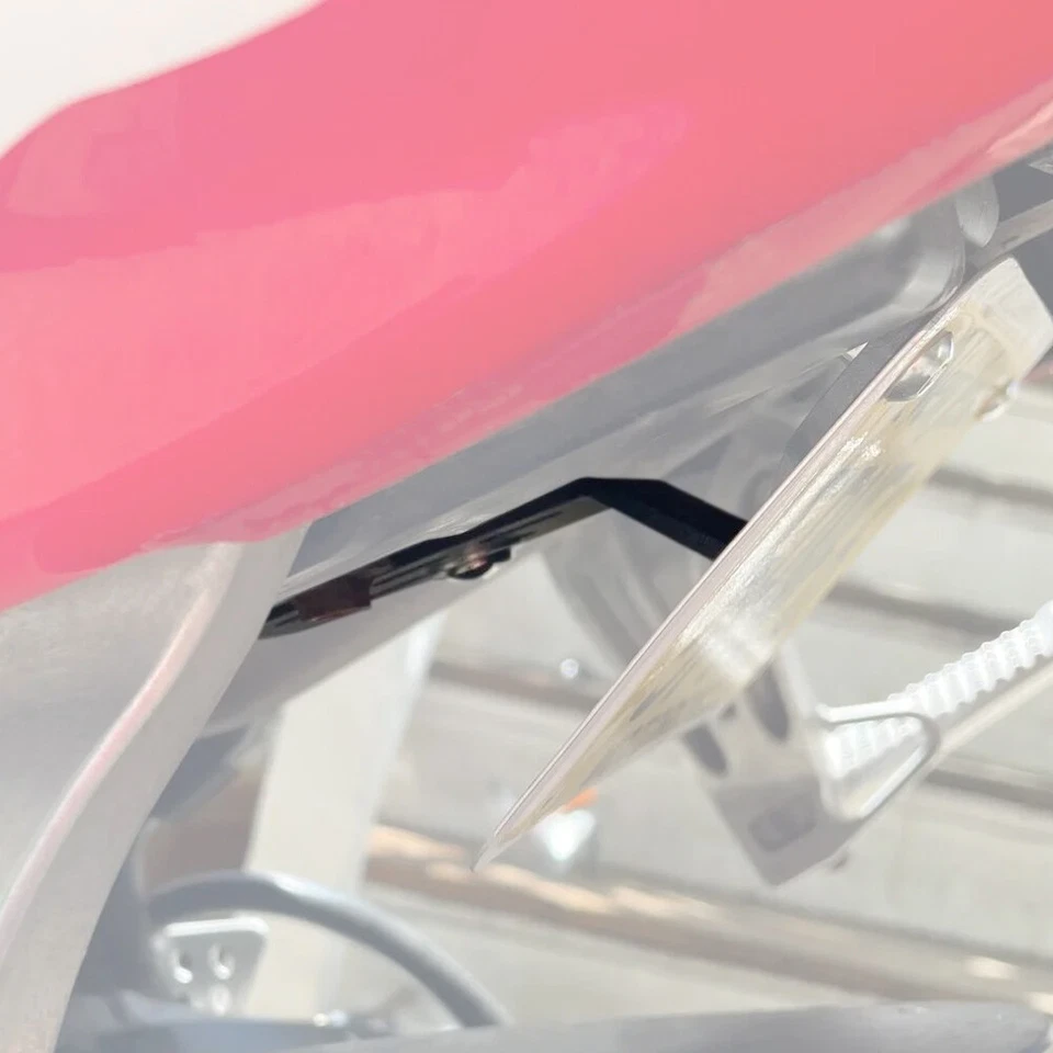 Eliminador de guardabarros soporte matrícula trasero apto para Honda CBR1000RR 2004-2007 Foto 3 de 4