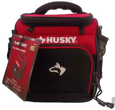 Husky HD50100-TH 9 in. Job Site Lunch Box Cooler Bag | eBay
