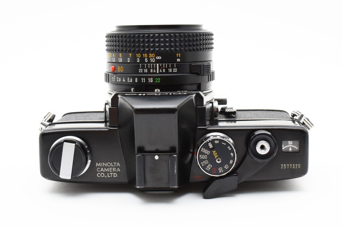 NEAR MINT] Minolta SRT 101 Black 35mm Film Camera MD 50mm F