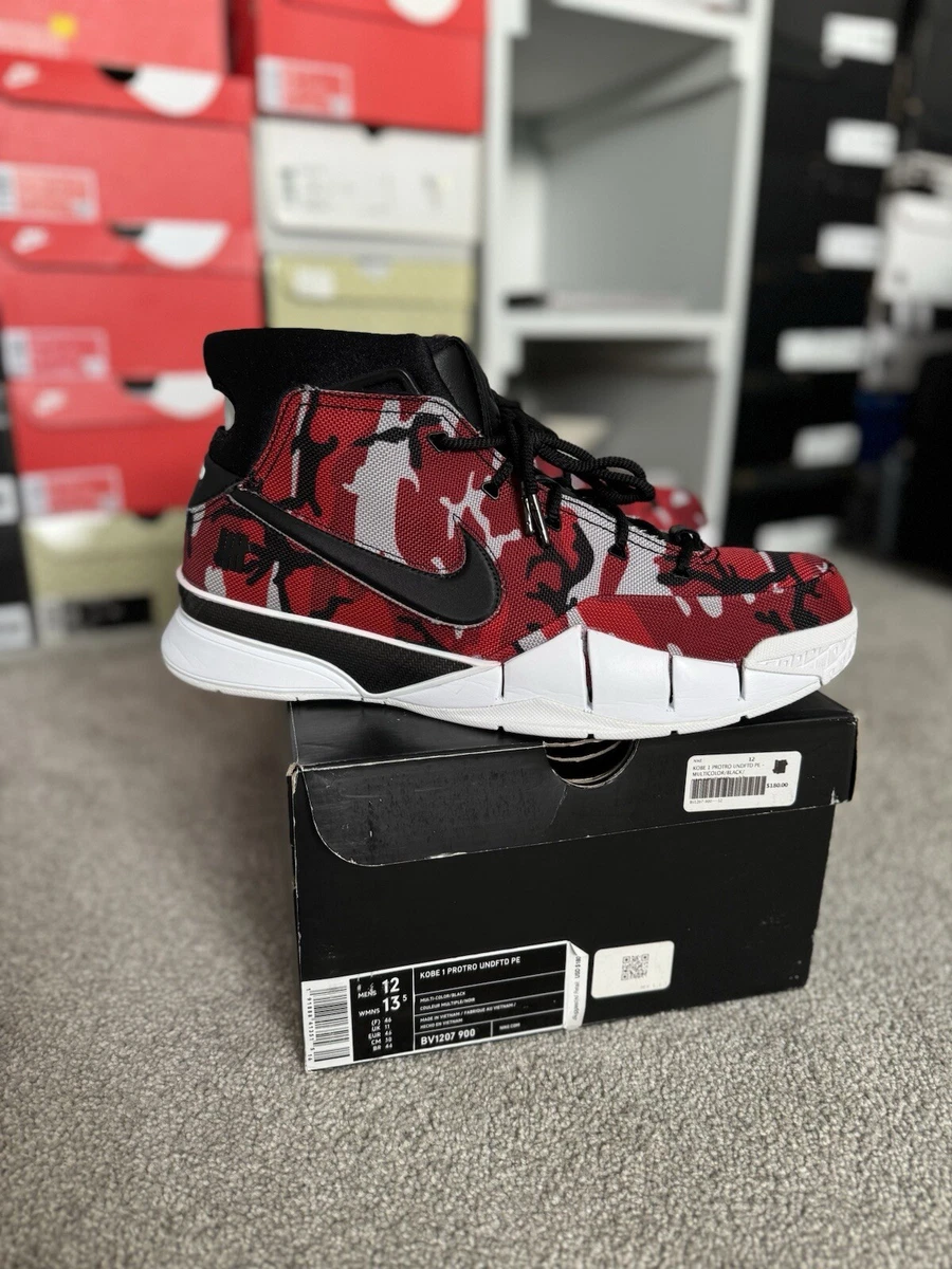 Nike Undefeated x Zoom Kobe 1 Protro Red Camo for Sale