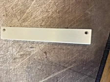 McIntosh Original 5 1/2" End Cap Brushed Aluminum Satin Finish Excellent Cond.