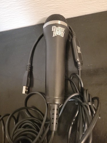 Logitech Guitar Hero RockBand Wired USB Microphone (E-ur20) Xbox 360 PS2 PS3 Wii - Picture 2 of 3