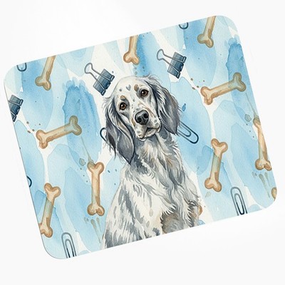 Caroline's Treasures Blue Belton English Setter Mouse Pad