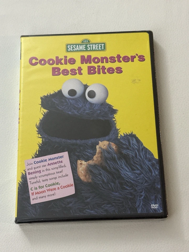 Peppa Pig Princess Peppa + Sesame Street Cookie Monster 2 DVD Lot New - Image 3 of 4