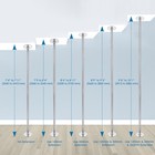 10 FT Spinning Static Dancing Pole Kit with Extensions Fitness Dance Exercise — photo 7