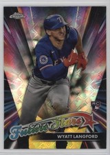 2024 Topps Chrome Logofractor Edition Future Stars Wyatt Langford #FSLE-13 13ql