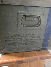 Baule Ww2 Usa, Completo Di Coperchio