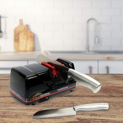 New in Box CHEF'S CHOICE Diamond Hone Knife Sharpener for Asian Knives 315S BLK