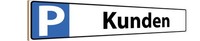Holzschild 10X46 Cm Kunden Parkplatzschild Deko Geschenk Holz Schild
