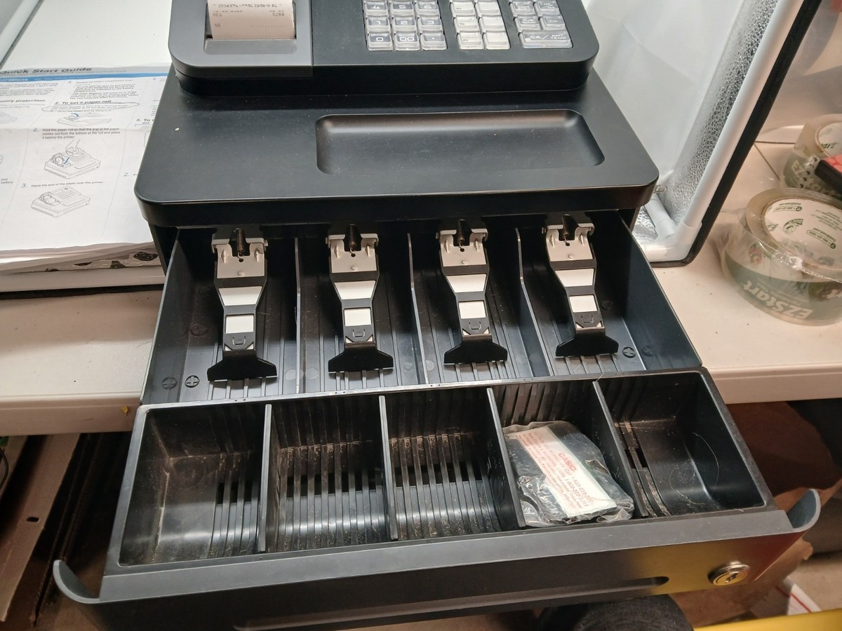 Casio PCR-T273 Entry Level Electronic Cash Register for sale