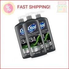 Dial Men 3in1 Body, Hair and Face Wash, Recharge, 69 fl oz 3-23 fl oz Bottles 