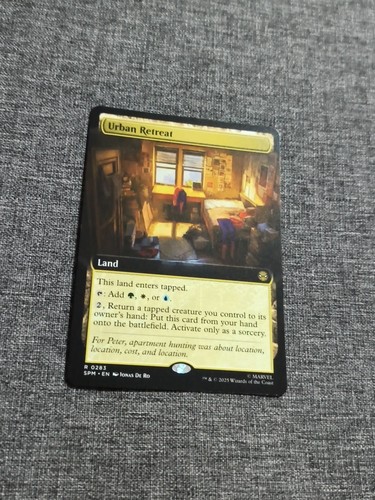 Urban Retreat (Extended Art) 0283 (R) MTG Spider-Man (SPM) NM/M Non Foil