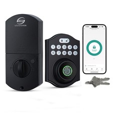 Smart Fingerprint Door Lock, Keyless Entry Deadbolt with Electronic Keypad, B...
