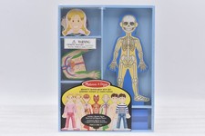 Melissa Doug Magnetic Human Body Play Set 24pcs