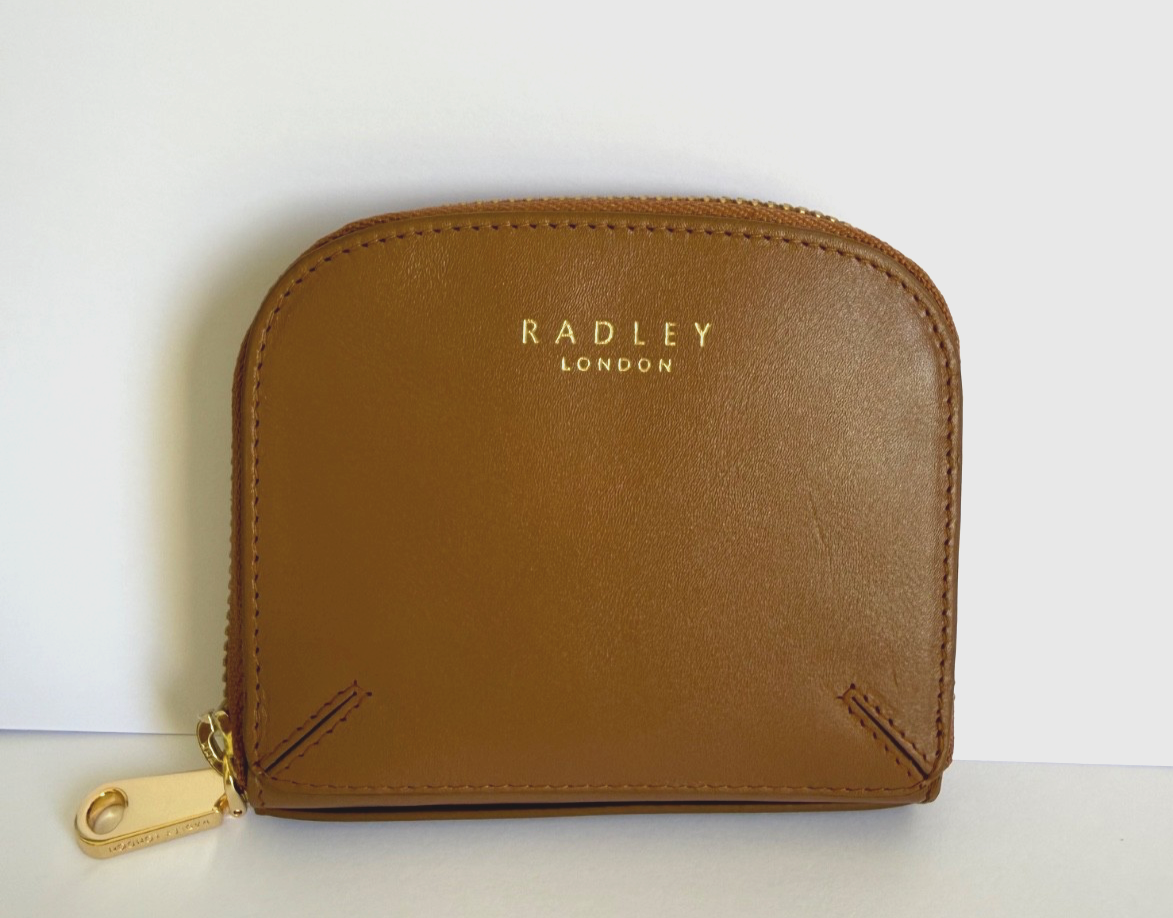 Radley Dukes Place Medium Zip Around Leather Purse BNWT & Dust Bag