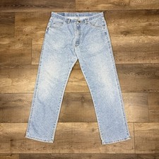 Vintage Wrangler High Rise Straight Leg Jeans Light Wash 90s USA Denim Women's