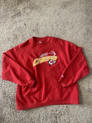 Kansas City Chiefs Crewneck Sweatshirt Mens XL Red NFL Football Reebok