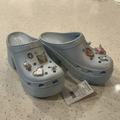 Disney Parks Cinderella Siren Platform Clogs for Adults by Crocs NWT (M8/W10)