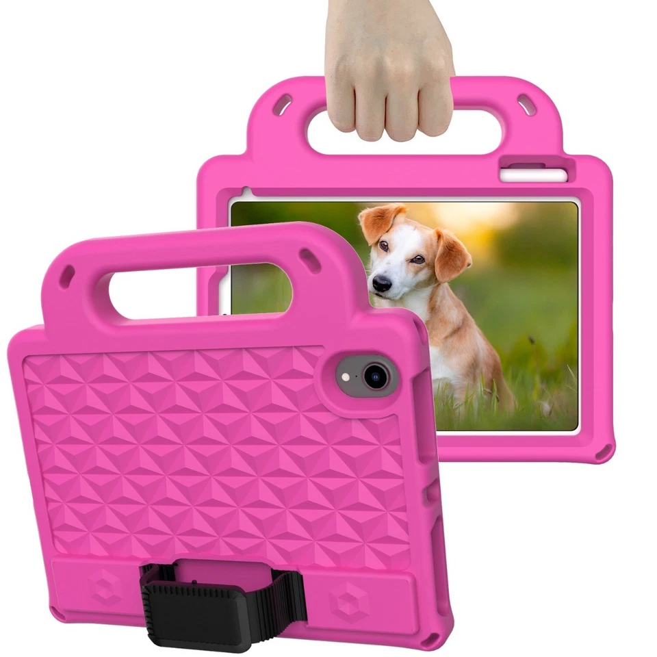 For Samsung Galaxy Tab A9 8.7" (SM-X110/X115) Tablet Kids Stand Case Cover Strap - Image 4 of 4