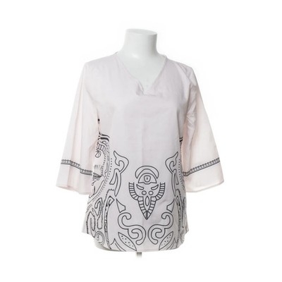 Kaftan, Größe: M, Pink/Schwarz, Polyester, Damen #nrO