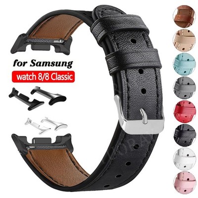 Leder Armband für Samsung Galaxy Watch 8/8 Classic Ultra 47mm Ersatz Smartwatch