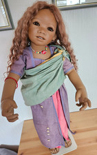 NIA- Annette Himstedt- Künstlerpuppe-Annette Himstedt Nia-Himstedt Puppe 2005