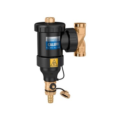 CALEFFI Dirtmag 1'' Schlammabscheider mit Magnet, aus Technopolymer 545306
