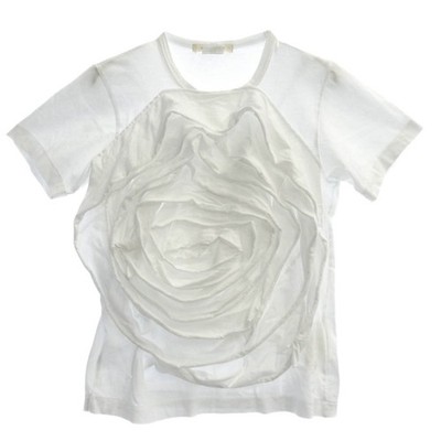 COMME des GARCONS Rose and Blood 15SS GO-T021 Ad2014 Flower Decor Used LIFE-0