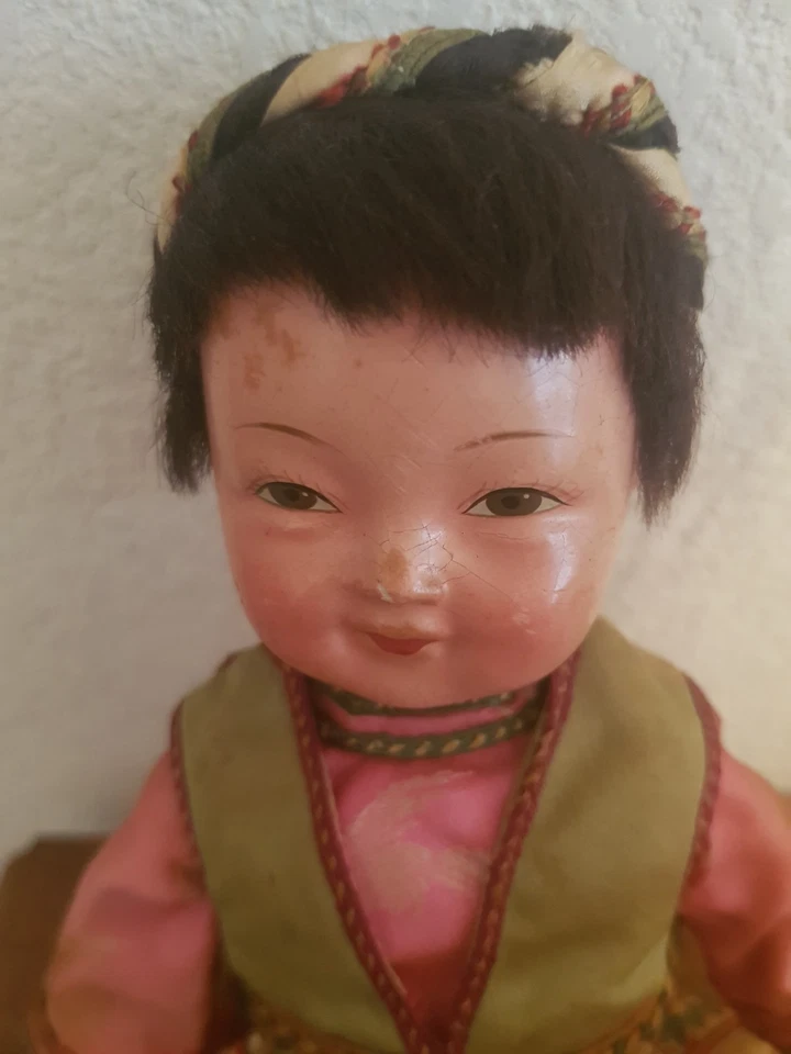Poupee Ancienne Asiatique - Photo 2/4