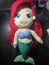 NWOT Wahu Aqua Pal Disney Ariel Mermaid Mesh Pool Tub Toy Plush Doll