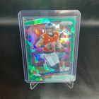 2025 Panini Prizm Football Green Sparkle Bo Nix #142
