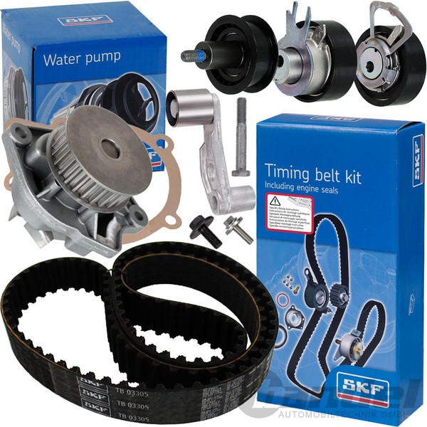 Skf ZAHNRIEMEN-SATZ Wasserpumpe FüR 1.4 Audi A2 Vw Golf 4+5 Caddy 3 Polo 9N-image