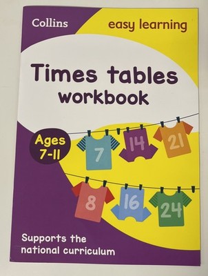 Times Tables Workbook Ages 7-11: Ideal for Home Learning (Collins Easy Learning