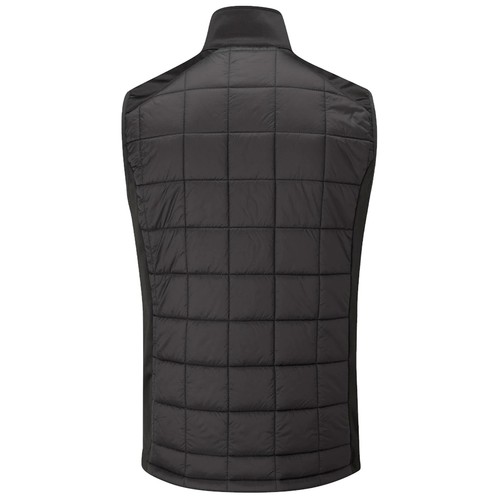 Chaleco acolchado térmico Stuburt Evolution para hombre cremallera completa calentador de cuerpo golf - Imagen 3 de 10