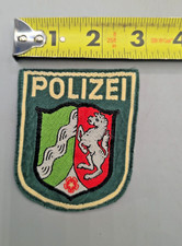 Post WWII/2 West German North-Thine Westphalia Police patch in bevo